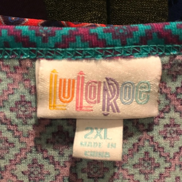 Lularoe Julia Dress 2XL - Picture 2 of 4